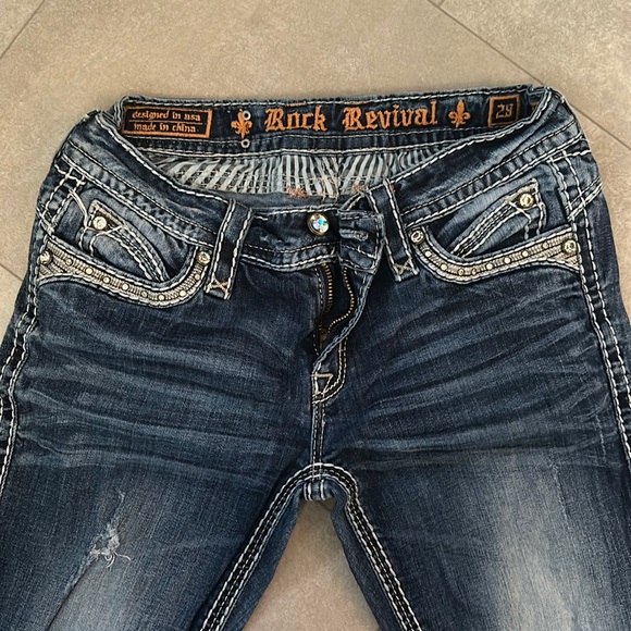 ROCK REVIVAL JEANS (LIKE NEW) - Picture 1 of 6